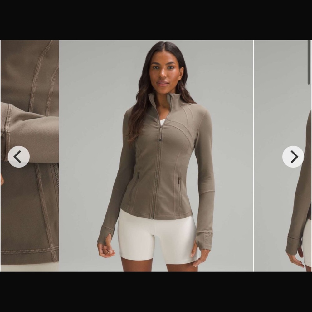 Lululemon Athletica Brown Utility Jacket Minimalist Design
